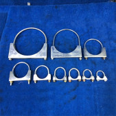 U-Clamp / U-Clip for 1-1/4" / 1.25" Pipe (Clamp Width:35mm)