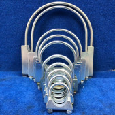 U-Clamp / U-Clip for 1-1/4" / 1.25" Pipe (Clamp Width:35mm)