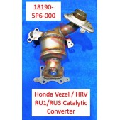 Honda Vezel / HRV RU1/RU3 Catalytic Converter 18190-5P6-000