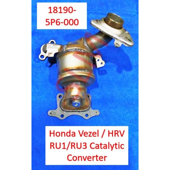 Honda Vezel / HRV RU1/RU3 Catalytic Converter 18190-5P6-000