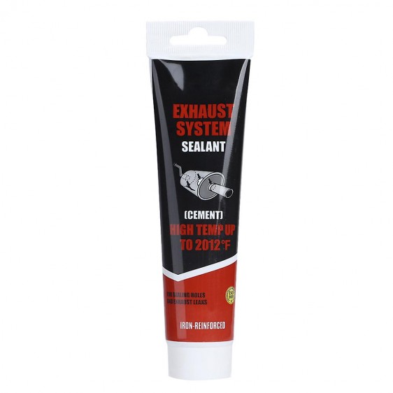 Visbella Exhaust System Sealant (Cement) 150g EG0150GY0P

High Temp up to 2012°F (or 1100°C) 

Iron Reinforced